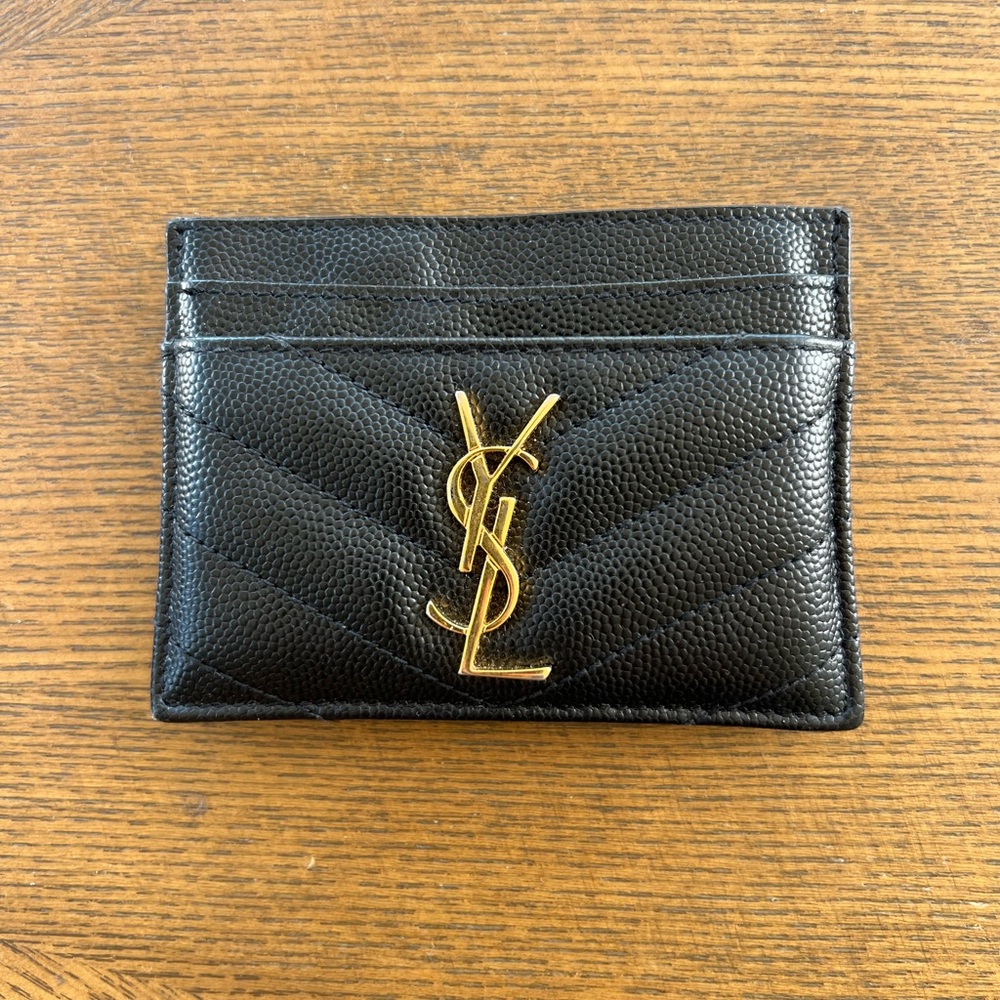 YSL card holder